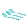 Ceramic Nonstick 12 Piece Cookware Set, Teal Ombre, Hand Wash Only