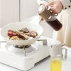 1pc Thickened Glass Mist Oil Spray Pot; Kitchen Utensils; Barbecue Oil Spray Bottle